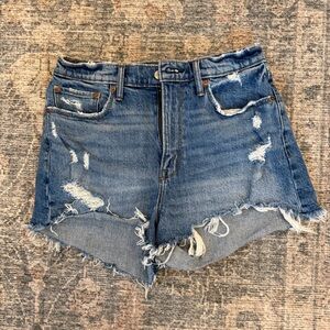 Abercrombie and Fitch Curve Love High Rise Mom Short